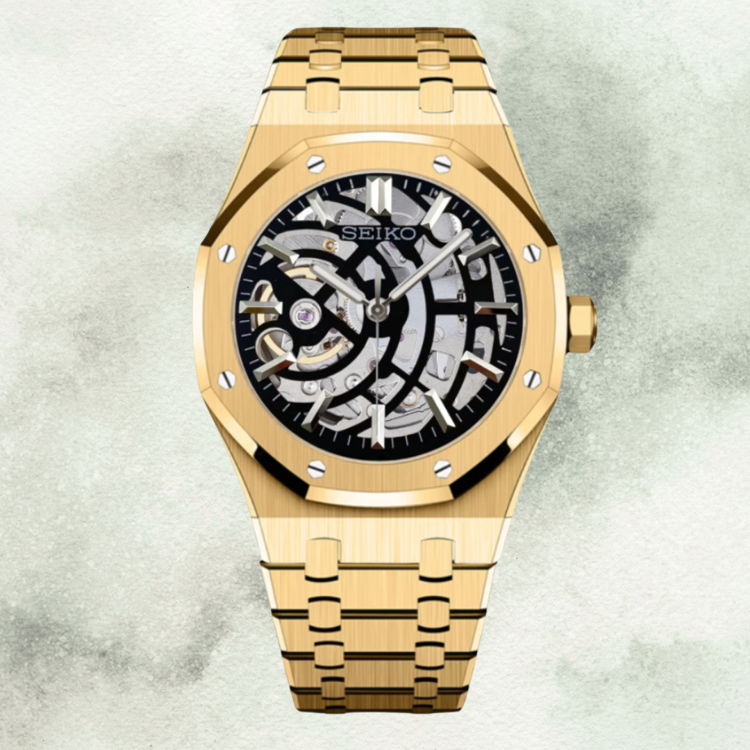 Custom Seiko Royal Oak Inspired 'Skeleton'