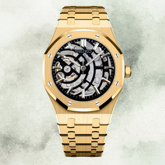 Custom Seiko Royal Oak Inspired 'Skeleton'