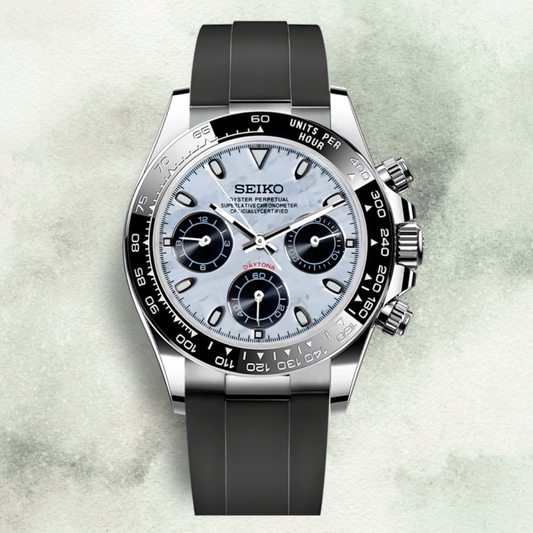 Custom Seiko Daytona Inspired with Meteor Dial