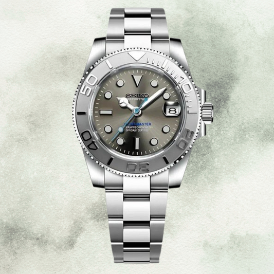 Custom Seiko Yachtmaster with Olive Dial