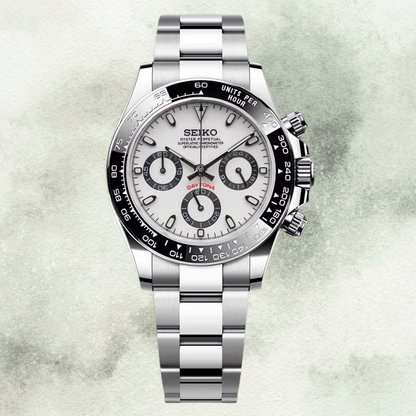 Custom Seiko Daytona Inspired 'Panda'