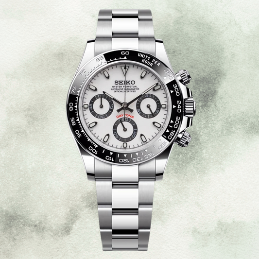 Custom Seiko Daytona Inspired 'Panda'
