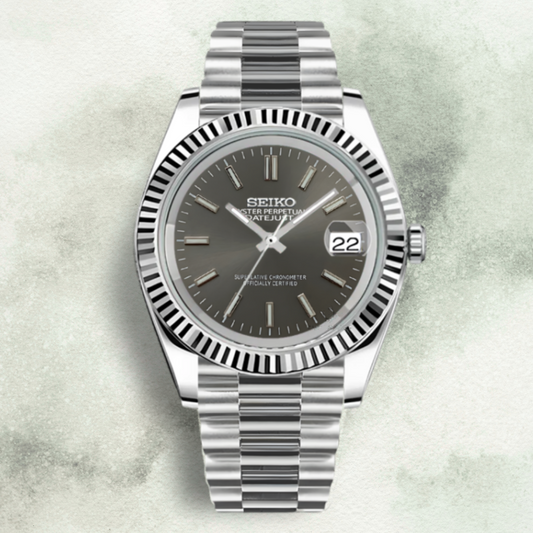 Custom Seiko with Grey Dial